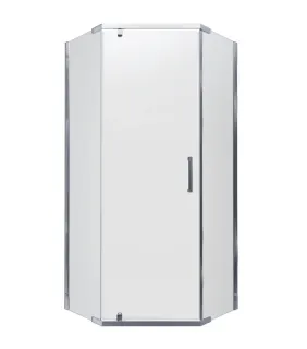 Душевой уголок Triton Дека Щ0000056789 100x100 см профиль хром стекло прозрачное