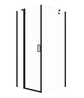 Душевой уголок Triton Йота Щ0000054032 90x90 см профиль чёрный стекло прозрачное
