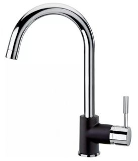 Смеситель для кухни Paini Cox 78H4572CRL2LMKM гранит/хром