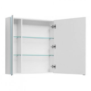 Зеркальный шкаф Aquanet Алвита New 277534 80 см белый матовый