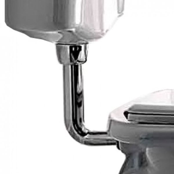 Труба для низкого бачка Kerasan 757190 хром