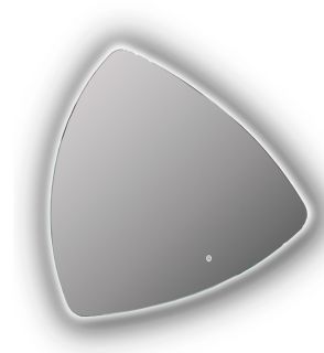 Зеркало с подсветкой Continent Jazz ЗЛП617 с сенсорным выключателем 90см