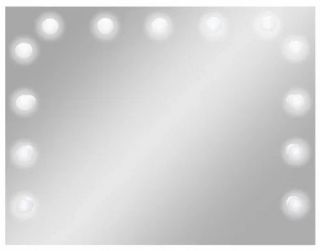 Зеркало гримёрное Continent Антураж ЗГП06 90см