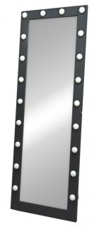 Зеркало гримёрное Continent ЗГП45 напольное 60см чёрный