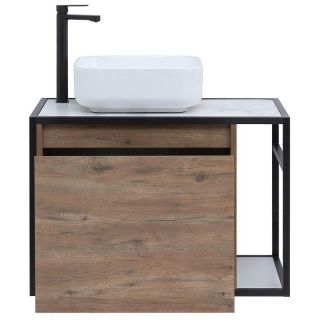 Тумба под раковину Aquanet Nova Lite Loft 261658 L 75 см дуб рустикальный