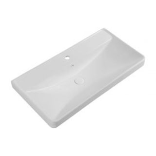 Раковина Aquanet Ирис 323883 90 см белый