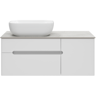 Подвесная тумба под раковину Misty Роял 100 см П-Роя-01100-011П2Я белый