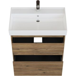 Тумба под раковину Aquanet Nova Lite 2.0 346344 75 см дуб рустикальный