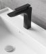 Смеситель для раковины NT Bagno Tirso NT7801 чёрный матовый
