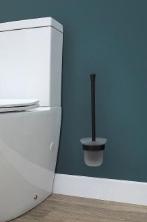 Ёршик настенный Aquanet 241909 чёрный матовый