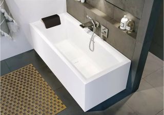 Акриловая ванна Riho Still Square Plug and Play B100030005 R 170х75см белый