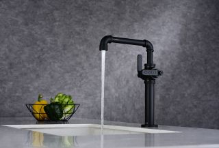 Смеситель для кухни Paulmark Loft Lo226006-401 антрацит