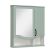 Зеркальный шкаф Runo мята Марсель 65 (00-00001219)