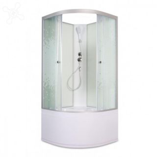 Душевая кабина Deto L 980 N без крыши 80х80х200 см