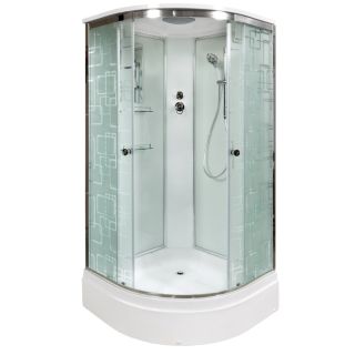 Душевая кабина Deto ЕМ2710 с электрикой (эл.) 100х100х220 см