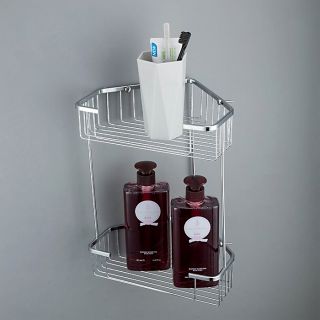 Полочка для ванной Frap F335-1 хром