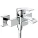 Смеситель для ванны и душа Frap F3269 хром