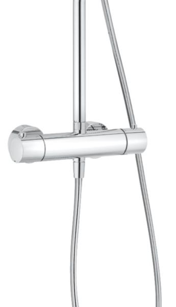 Душевая стойка Kludi Logo Dual shower system с термостатом хром 6809505-00