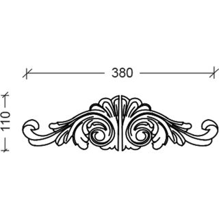 Декоративная ручка для мебели Armadi Art Neoart бронза 829-BR