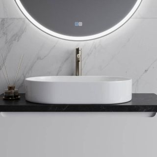 Раковина накладная BelBagno BB1483 50 см белая