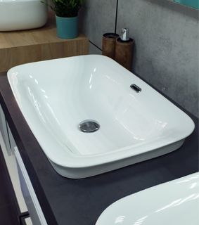 Раковина чаша Velvex 78444, белый