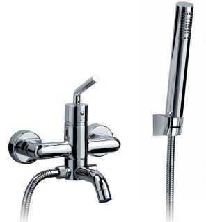 Смеситель для ванны Paini Pixel 81CR100NEWKM хром