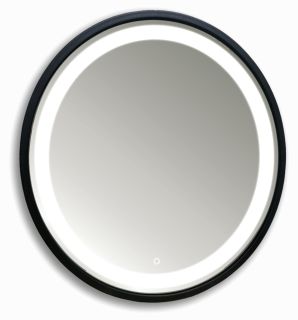 Зеркало Silver Mirrors Манхэттен Лофт 77см чёрный LED-00002428
