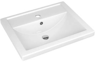 Мебельная раковина Kirovit Фостер 50 см белый