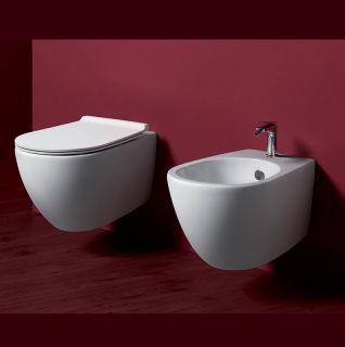 Унитаз Simas Vignoni VI18bi подвесной Белый без сиденья