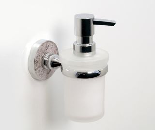 WasserKRAFT Дозатор для жидкого мыла с держателем K-7799