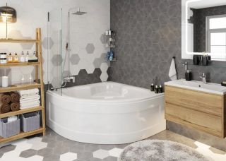 Акриловая ванна VagnerPlast Mini Catalina VPBA125CTM3X-04 125см белый