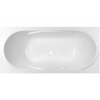 Ванна из литьевого мрамора Эстет Astra silk ФР-00014523 170x80см белый матовый