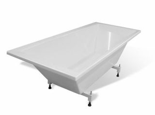 Ванна из литьевого мрамора Эстет Stella silk ФР-00014624 180x80см белый матовый