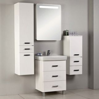 Тумба под раковину Акватон Америна 60см белый 1A168901AM010