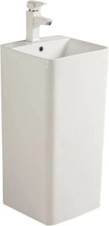 Раковина напольная SantiLine SL-4005 42см белый