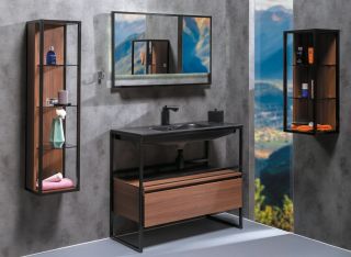 Ящик под консоль Armadi Art Loft 100см тёмное дерево 894-100-D