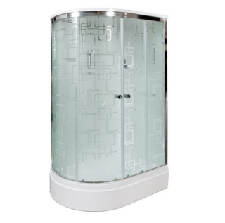 Душевая кабина Deto ЕМ2712 R с электрикой (эл.) 120х80х220 см