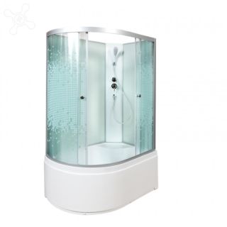 Душевая кабина Deto L 920 R N без крыши 120х80х200 см