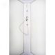 Душевая кабина Deto L 980 с электрикой  80х80х215 см