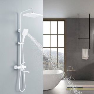 Душевая стойка Shevanik S6136C белый