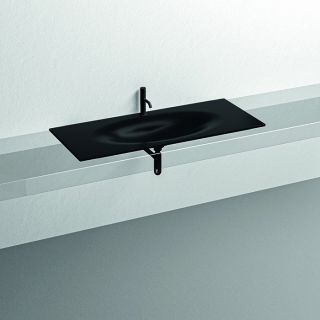 Раковина Kerasan Shape 548031*1 черная 122 см