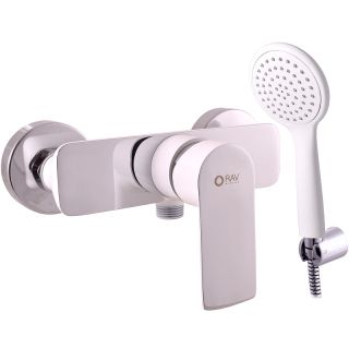 Смеситель для душа Rav Slezak Vltava VT481.5/1 Белый глянец Хром