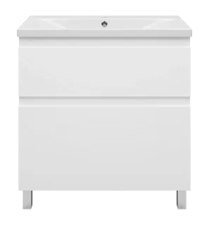 Напольная тумба под раковину Misty Лаки 80 см П-Лак-01080-0112Я белый