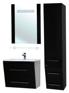 Тумба под раковину Bellezza Берта 60см чёрный 00000003547