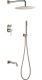 Душевая система Boheme Uno 464-2-NB никель брашированный