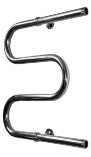 Водяной полотенцесушитель Тругор М1 с креплениями 60x40см хром М1/6040s