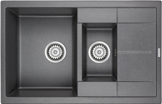 Мойка кухонная Paulmark Flugen PM237850-DG графит