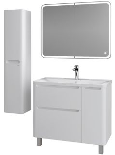 Шкаф-зеркало с подсветкой Grossman Adel 2010004 100см