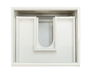 Напольная тумба с раковиной Эстет Dallas Luxe ФР-00009681 Л 150см два ящика белый