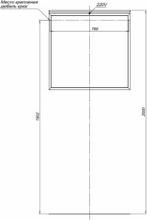 Зеркало Allen Brau Priority 1.31015.60 с подсветкой Медь браш